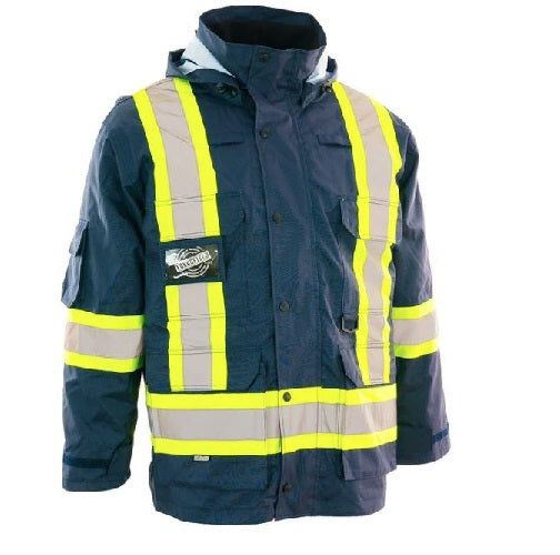 4-in-1 Hi Vis Safety Parka