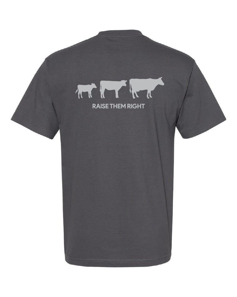 RAISE THEM RIGHT Cotton T-Shirt – Dairy
