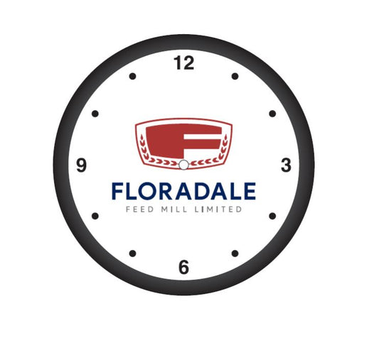 "BEZEL" 12" Oversized Wall Clock